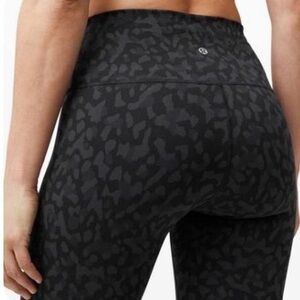 lululemon athletica Dark Patterned Leggings